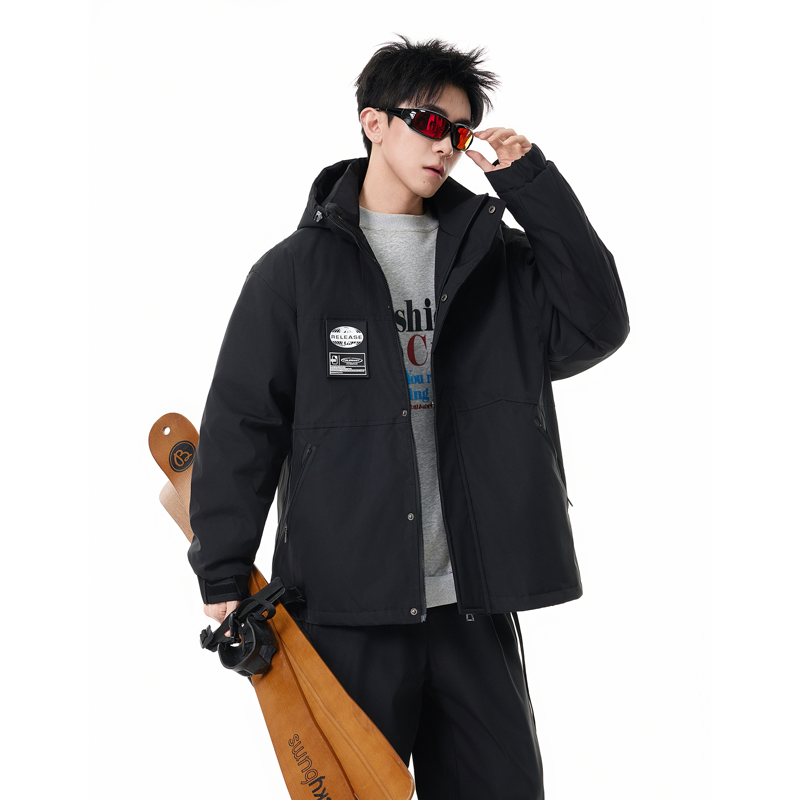 EASLADY M35 ブラックのスノーウェア